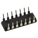 Texas Instruments Inverter 6 Elements, 14-Pin PDIP, Through Hole, 4.75V to 5.25V SN7404N