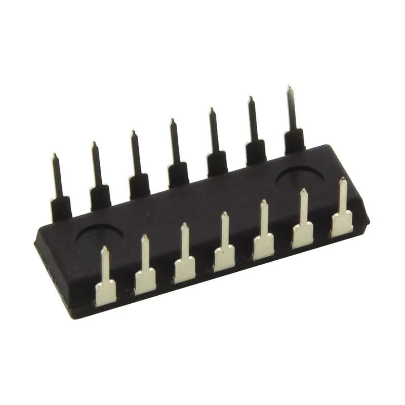 Texas Instruments Inverter 6 Elements, 14-Pin PDIP, Through Hole, 4.75V to 5.25V SN7404N