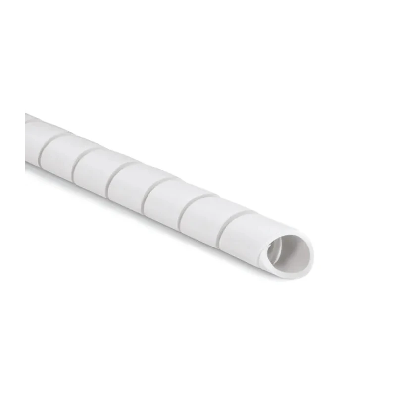 HellermannTyton Spiral Cable Wrap Polyethylene White 8 mm Diameter 1.6 mm Cable SBPEFR Series 305-504