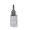 Groz Hand Socket 1/4 Inch Torx Bit Socket SKT/1-4/T25/UG
