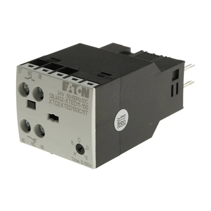 Eaton Contactor Timer Accessory for DILM, DILA Series 104946 DILM32-XTED11-100(RA24)