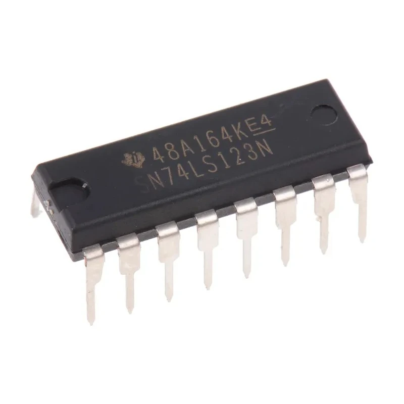 Texas Instruments 2 Monostable Multivibrator LS 8 mA 16-Pin PDIP SN74LS123N