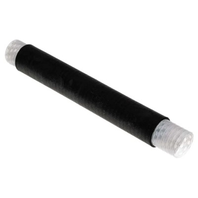 3M Ethylene Propylene Diene Monomer Cold Shrink Tubing Black 20.9 mm Sleeve Diameter x 203.2 mm Length 8425-8