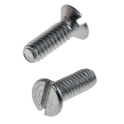 RS PRO Slot Countersunk Stainless Steel Machine Screw 4 mm M1.6 179-5643