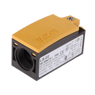 Eaton LS-Titan Series Plunger Limit Switch 2 NC, Plastic Housing, IP67 IP66, 415V AC, 6A Current 266107 LS-02