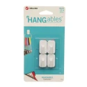 Velcro White Adhesive Hook Hangables 225 g Weight Capacity 4 Per Pack VEL-30102-WEU