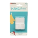 Velcro Adhesive Hook White 25mm Width 450g Weight Capacity Removable Wall Fasteners VEL-30106-WEU