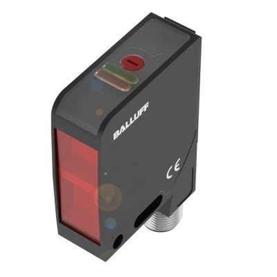 BALLUFF Diffuse Photoelectric Sensor Block Style, Detection Range 1 mm to 400 mm, PNP Output, IP67 Rated BOS 21M-PA-RH22-S4