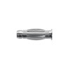 Schutzinger Silver Male Banana Plug 4 mm Connector 33 V AC 70 V DC 32 A Nickel Plating FK 1184 Ni