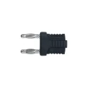 Schutzinger Red Male Banana Plug 4 mm Connector, Plug-In Termination, 70 V dc, 12 A, Nickel Plating KURZ 14-4 IG MB Ni / RT