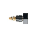 Schutzinger 4 mm Yellow Insulated Brass Terminal Post, 1kV, M6 x 0.75 Thread, 63A POL 631 L / GE