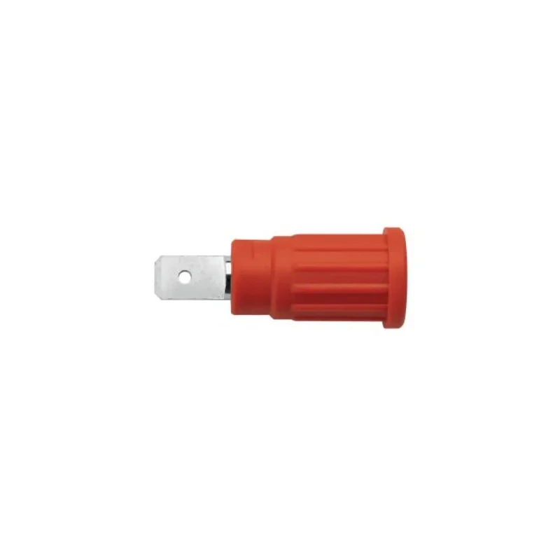 Schutzinger Green Female Banana Socket 4 mm Connector, PC Pin Termination, 1kV, 32A, Nickel Plating SEPB 6453 Ni / GN