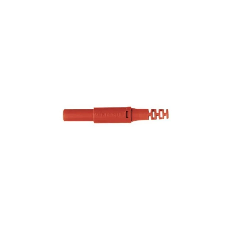 Schutzinger Yellow Male Banana Plug 4 mm Connector, Screw Termination, 1kV, 32A, Nickel Plated SFK 30 S Ni / OK / GE