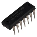 Texas Instruments Inverter Logic IC 6 Elements, 14-Pin PDIP SN74LS05N