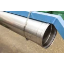 JCS Mild Steel Hose Clip Banding with Double Headed Connector NBZ10P