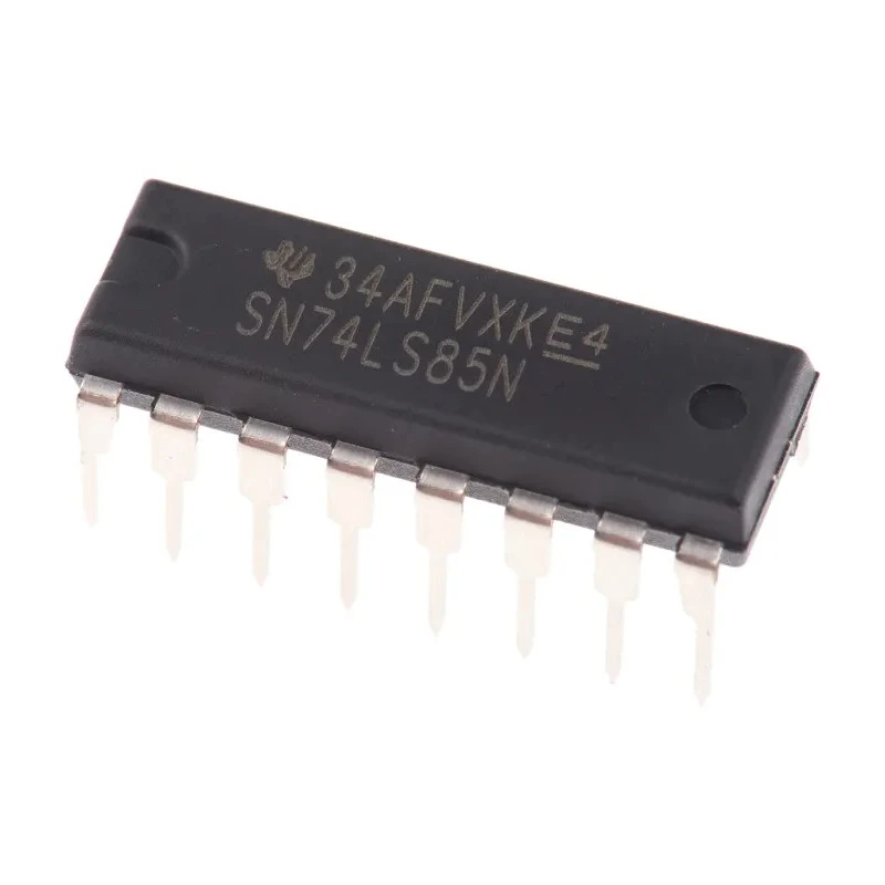 Texas Instruments 4-Bit LS Active High Non-Inverting 16-Pin PDIP Logic Comparator SN74LS85N