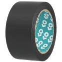 Advance Tapes Black Polyvinyl Chloride PVC Masking Tape 50mm x 33m Rubber Adhesive AT44