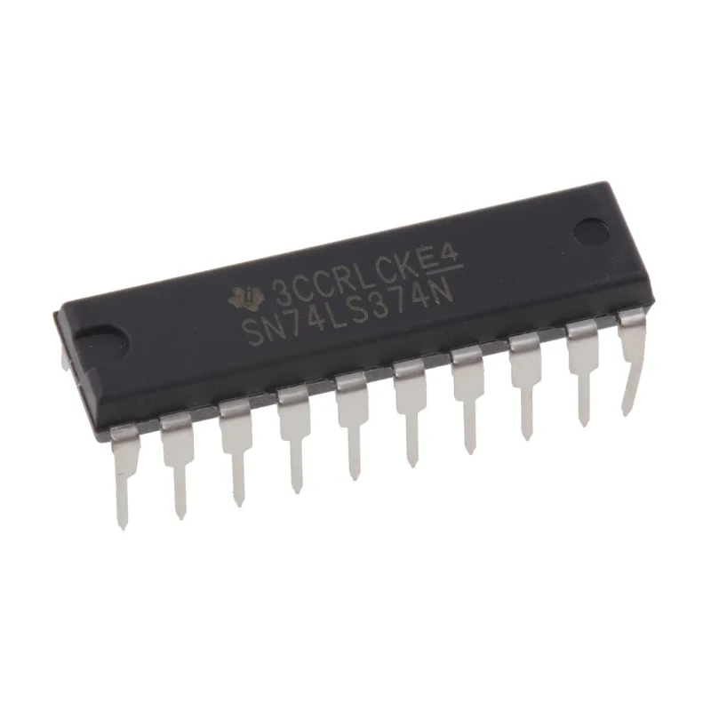 Texas Instruments 8 Flip Flop IC LS, 3 State, 20-Pin PDIP SN74LS374N
