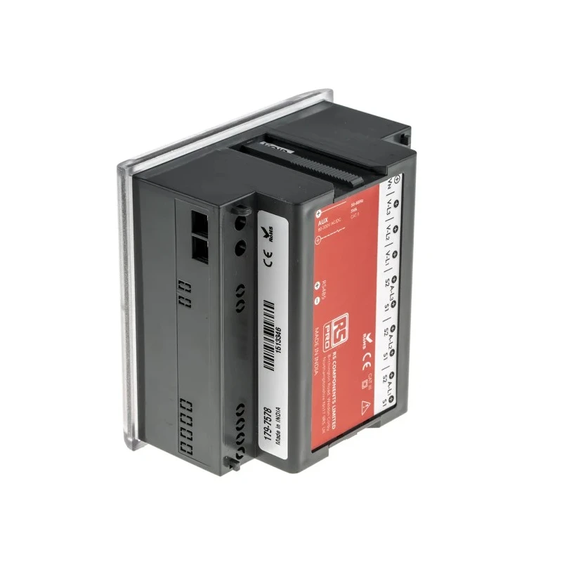 RS PRO 3 Phase LED Digital Energy Meter, 96x96x55 mm, Class 1 Accuracy, Model 179-7578
