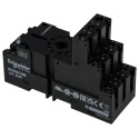 Schneider Electric Relay Socket 11 Way 250V 12A Screw Terminal DIN Rail Mount RUZSC3M