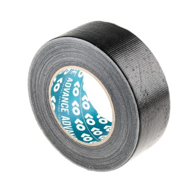 Advance Tapes Duct Tape 50 mm x 50 m, Black, Gloss Finish AT170