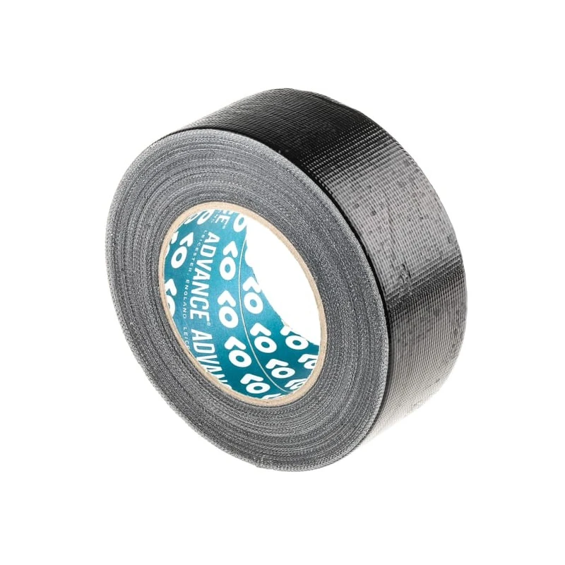 Advance Tapes Duct Tape 50 mm x 50 m, Black, Gloss Finish AT170