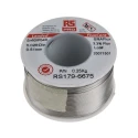 RS PRO Lead Solder Wire 0.5 mm Diameter, 40% Lead, 60% Tin, 183 °C Melting Point 179-6675