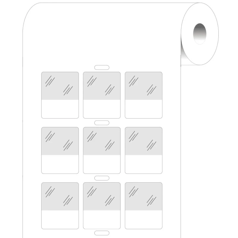 Brady White Cable Labels with 25.4 mm Width and 31.75 mm Length, 3000 Labels per Pack BPT-311-427