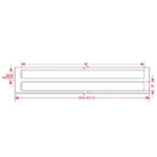 Brady White Label Roll 57.15 mm Width 8820 Per Roll 50.8 mm BPT-222-205