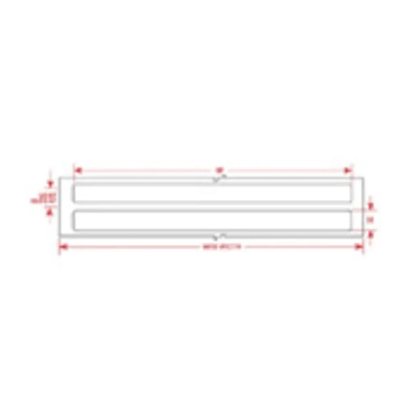 Brady White Label Roll 57.15 mm Width 8820 Per Roll 50.8 mm BPT-222-205