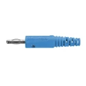 Schutzinger Blue Male Banana Plug 4 mm Connector Screw Termination 70V dc 32A Nickel Plating FK 8 S Ni / BL