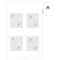 Brady White Self Laminating Vinyl Cable Labels 38.1 mm Width 63.5 mm Length 2000 Per Pack BPT-517-427