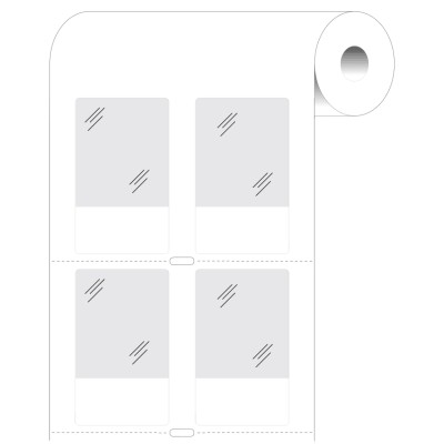 Brady White Self Laminating Vinyl Cable Labels 38.1 mm Width 63.5 mm Length 2000 Per Pack BPT-517-427