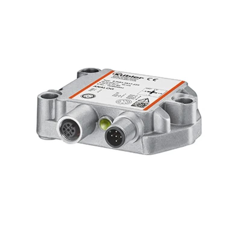 Kubler 2 Axis Inclination Sensor IP67, IP69K 10-30V DC Supply Voltage 80x60x23mm Aluminium Housing 8.IN81.2211.121