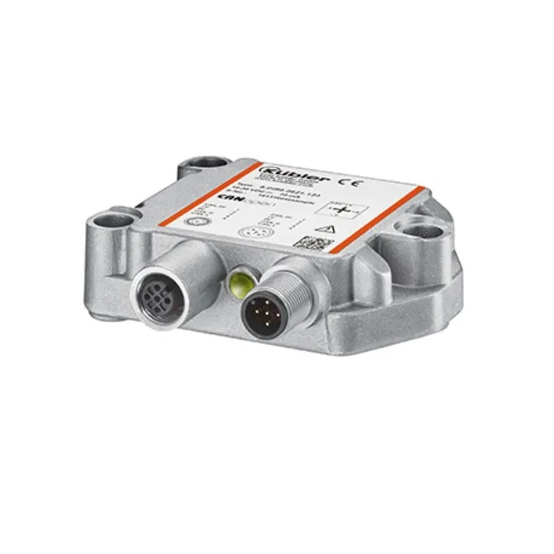 Kubler 2 Axis Inclination Sensor, IP69K, IP67, ±0.5 % Accuracy, 10-30V DC Supply Voltage, Aluminium Housing 8.IN88.2621.121