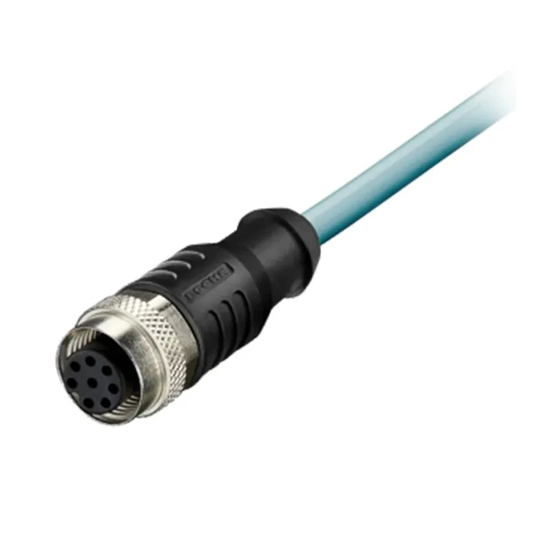 Kubler Cordset Accessory for Sensors with Female Connector and Coupling Nut, Compatible with Models 05.00.6041.8211.002M
