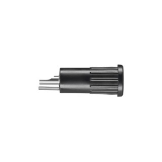 Schutzinger Black Female Banana Socket 4 mm Connector Solder Termination 60V 16A Nickel Plating BRBU 7924 L Ni / RT