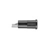 Schutzinger Black Female Banana Socket 4 mm Connector Solder Termination 60V 16A Nickel Plating BRBU 7924 L Ni / RT