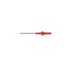 Schutzinger Test Probe 0.9 mm Tip 1kV 5A Polyamide 66 Insulation Red SPS 8034 Ni / RT
