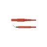 Schutzinger Test Lead 19A, 600V, Red, 500 mm Lead Length AL 8322 / ZPK / 1 / 50 / RT
