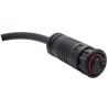 RS Pro Hybrid Power & Signal Connector, 12 Contacts, C4 Connector, Plug, Female, IP67, 20A, 300V, Thermoplastic 179-7946