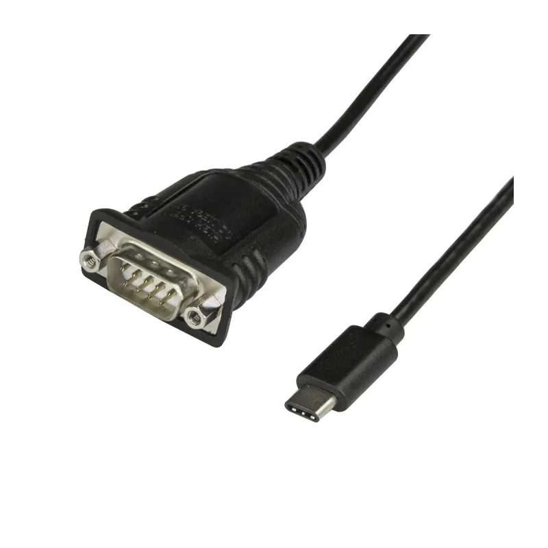 StarTech.com RS232 Interface Converter USB Type-C (24-Pin) USB 2.0 Male to D Sub Port RS232 921.6kbps 