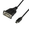 StarTech.com RS232 Interface Converter USB Type-C (24-Pin) USB 2.0 Male to D Sub Port RS232 921.6kbps