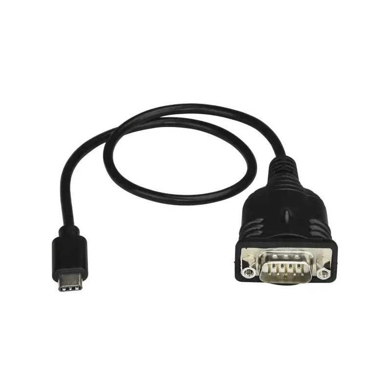 StarTech.com RS232 Interface Converter USB Type-C (24-Pin) USB 2.0 Male to D Sub Port RS232 921.6kbps 