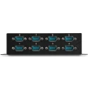StarTech.com RS232 Interface Converter 8 Ports USB-B to D-Sub Serial DIN Rail Mount 