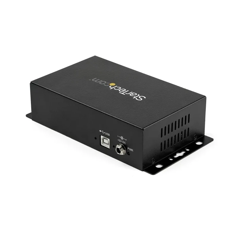 StarTech.com RS232 Interface Converter 8 Ports USB-B to D-Sub Serial DIN Rail Mount 
