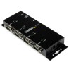 StarTech.com RS232 Interface Converter 4 Ports 921.6kbps USB-B to D Sub DIN Rail Mount