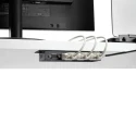 StarTech.com RS232 Interface Converter 4 Ports 921.6kbps USB-B to D Sub DIN Rail Mount 