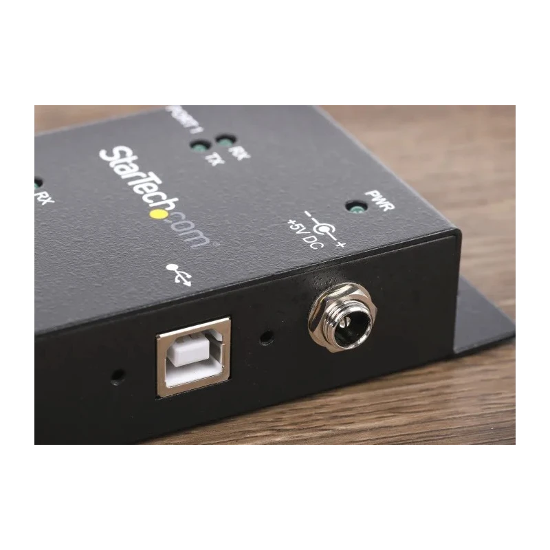 StarTech.com RS232 Interface Converter 2 Ports 921.6kbps USB-B Female to D-Sub Serial Output 