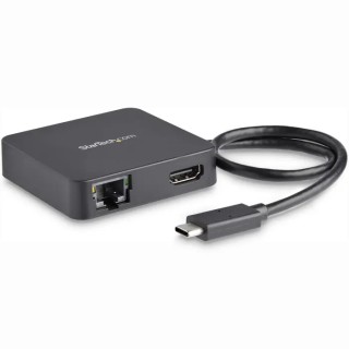 StarTech.com USB C Docking Station with 4096 x 2160 pixel HDMI, 2 USB 3.0 Ports, Gigabit Ethernet, Thunderbolt 3 DKT30CHD